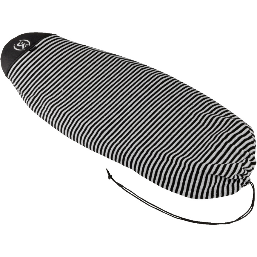 2026 Ronix Round Nose Surf Sock R20-BAG-SS - Black / White